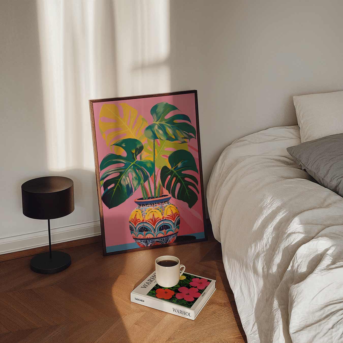 Tropische Monstera Poster-WallArtistic