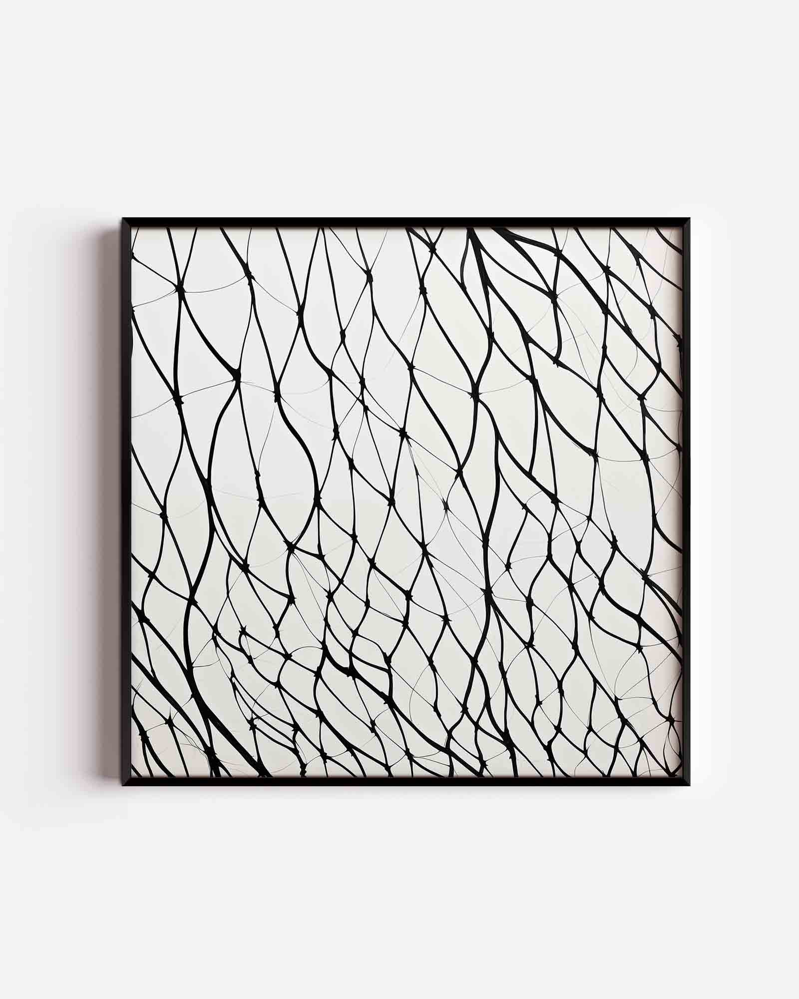 Abstracte lijnen Poster