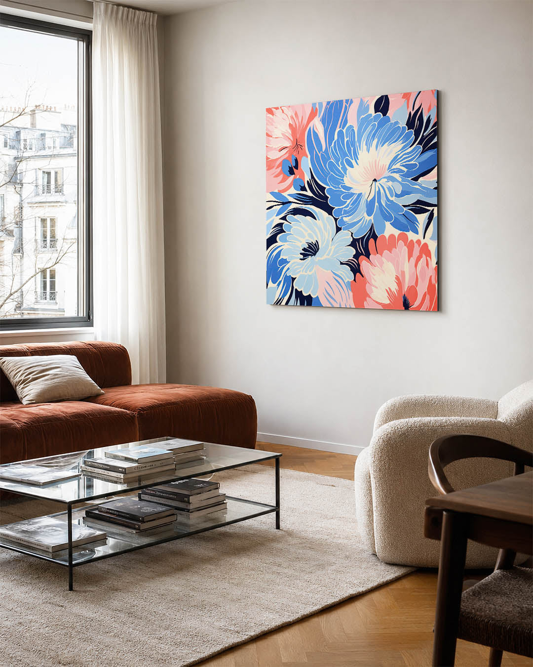 Bloemrijke vormen Kunstwerk