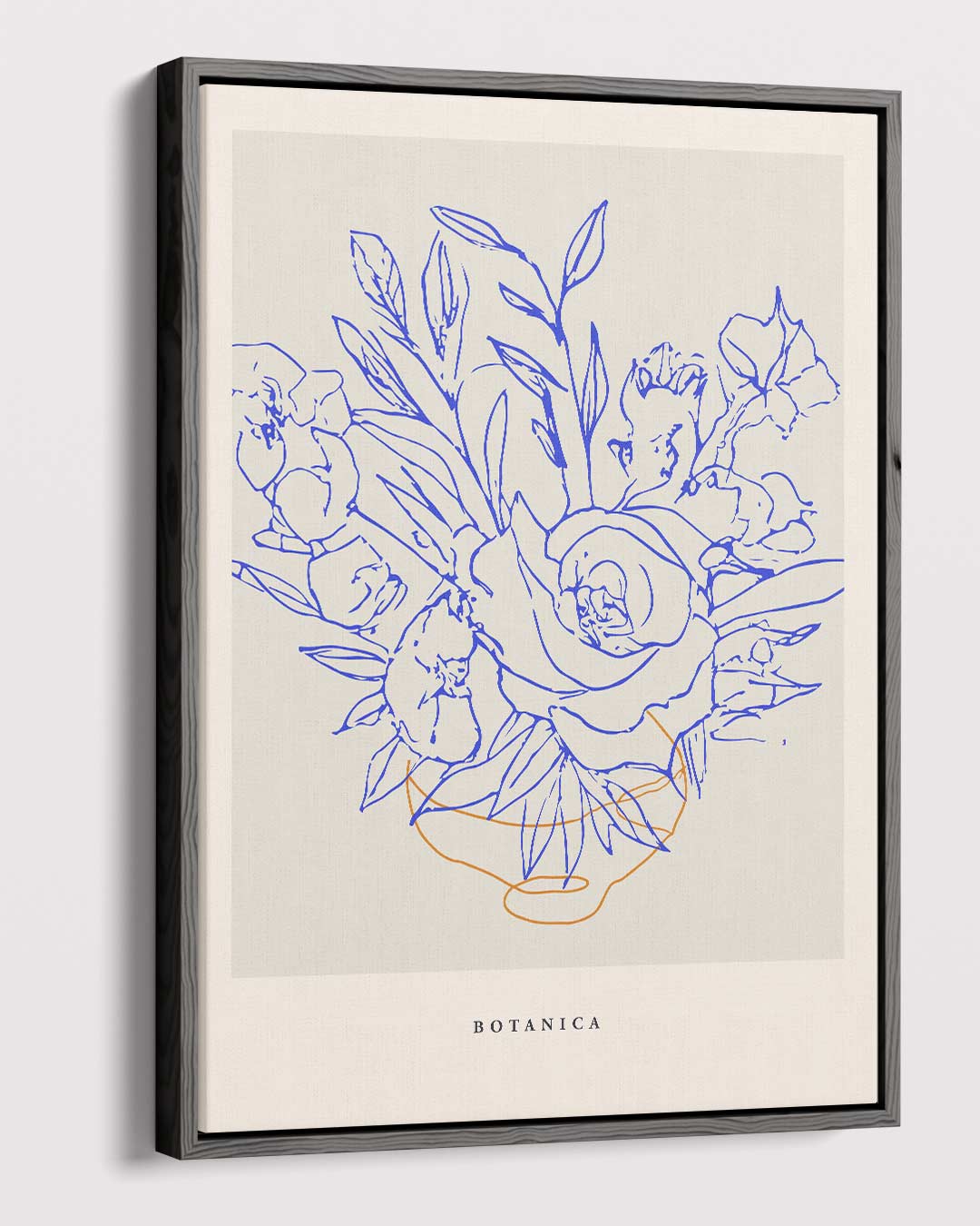 Botanica Bloemenschilderij Kunstwerk-canvas-dibond-plexiglas-wanddecoratie-WallArtistic