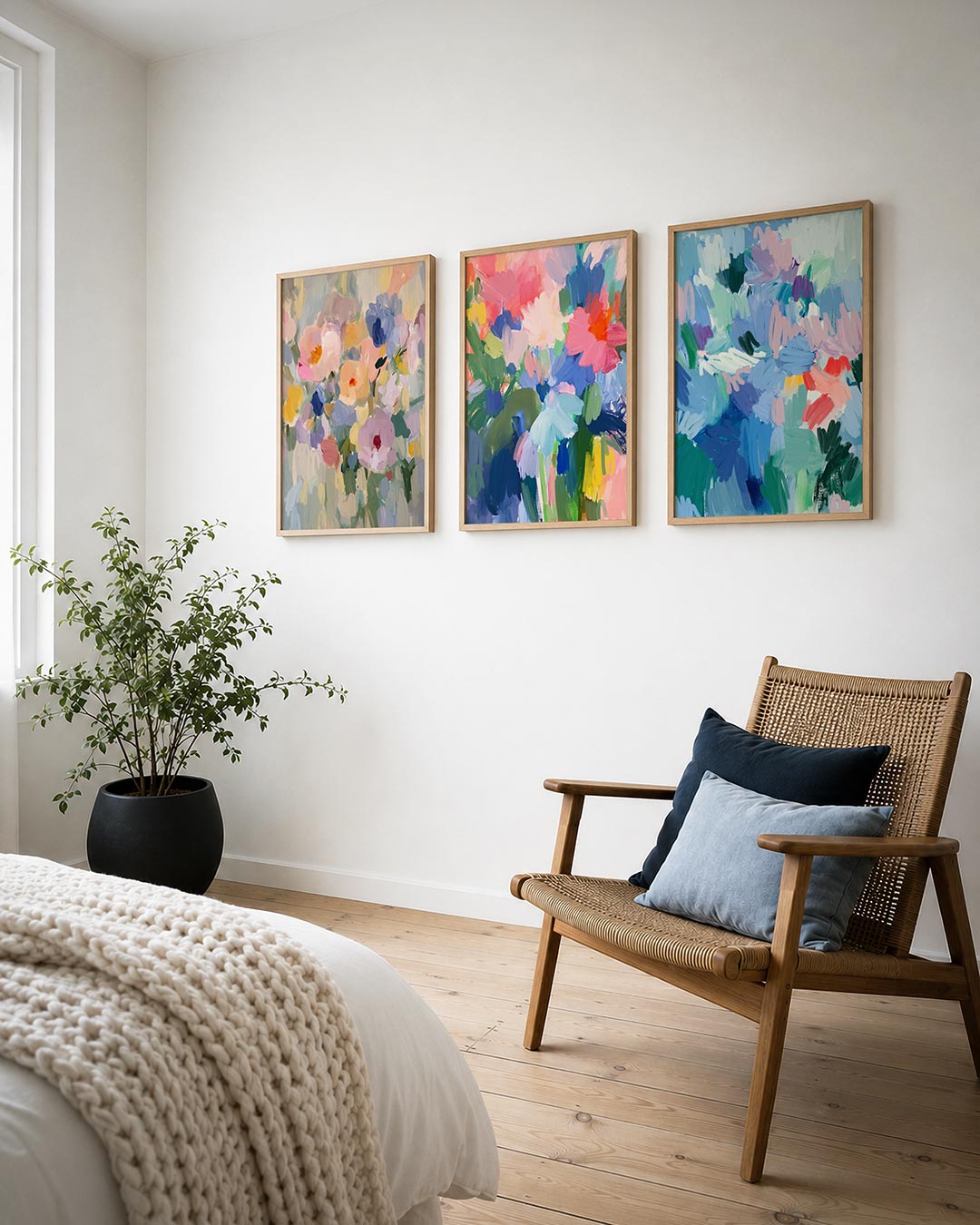 Bloemige kleurenpracht Posterset