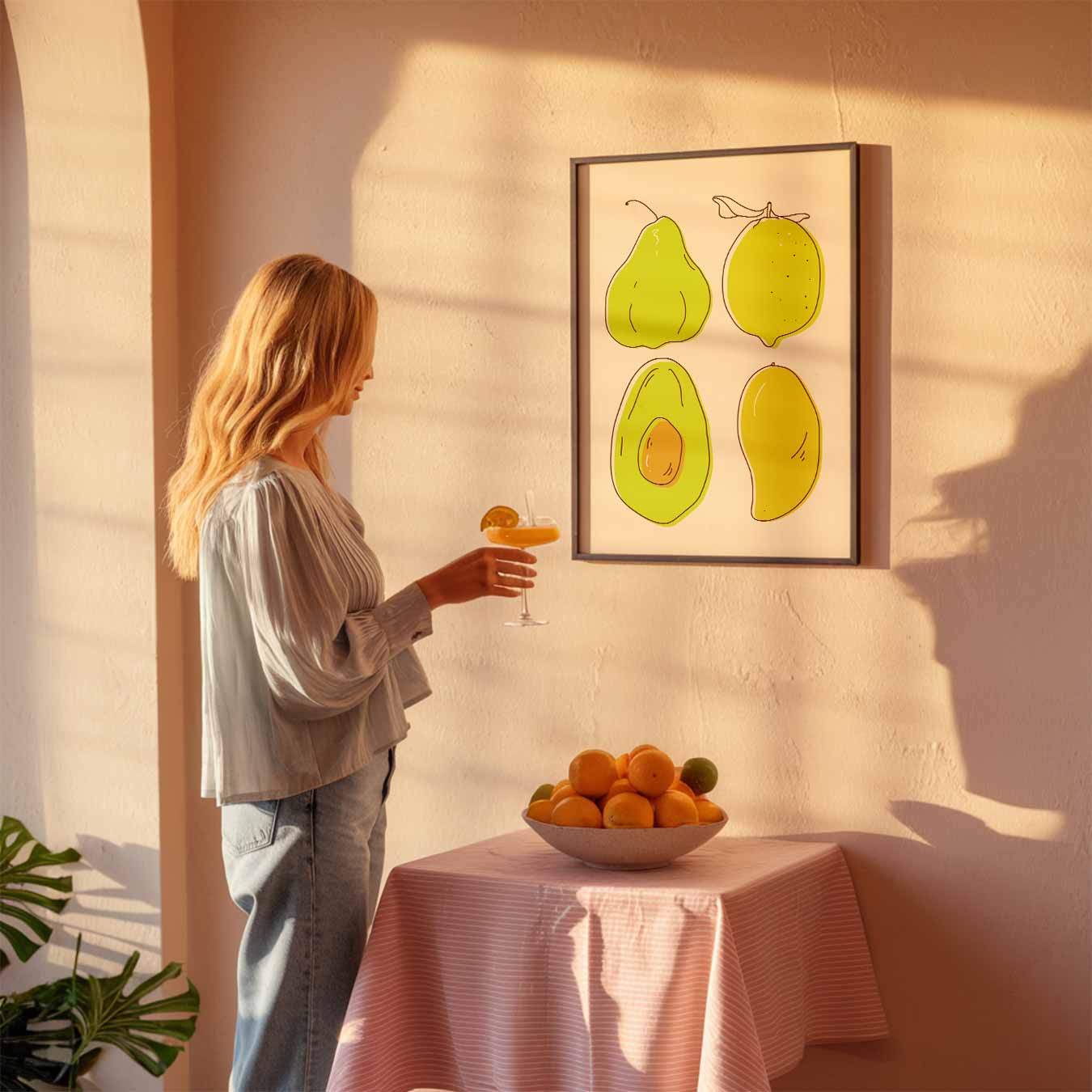 Fruitige Frisse Wandposter-WallArtistic