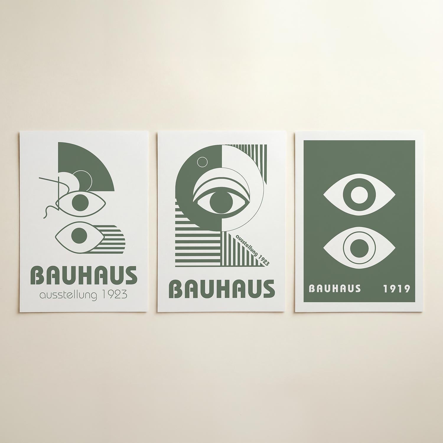 Oog en lijnen Posterset