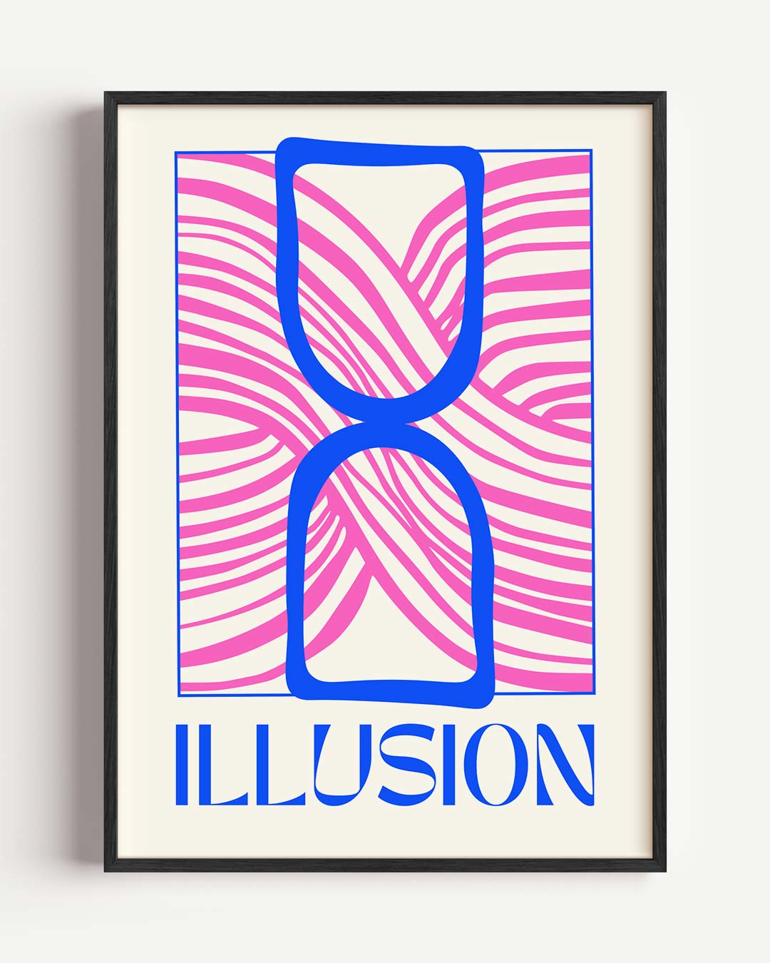 Moderne Illusie Poster-WallArtistic