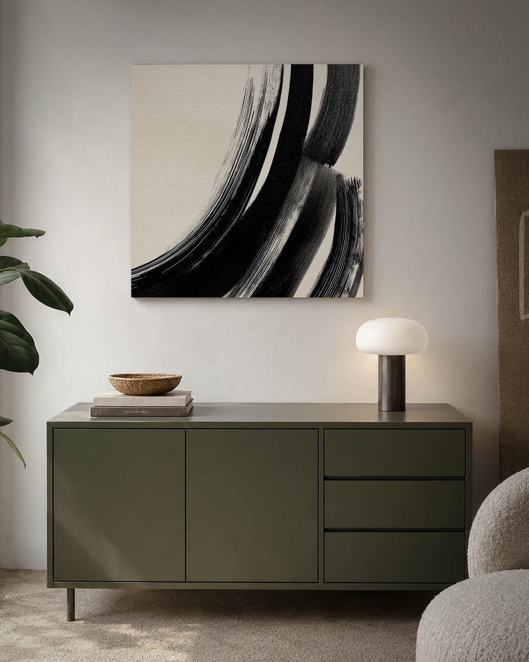 Abstracte Kunstwerk