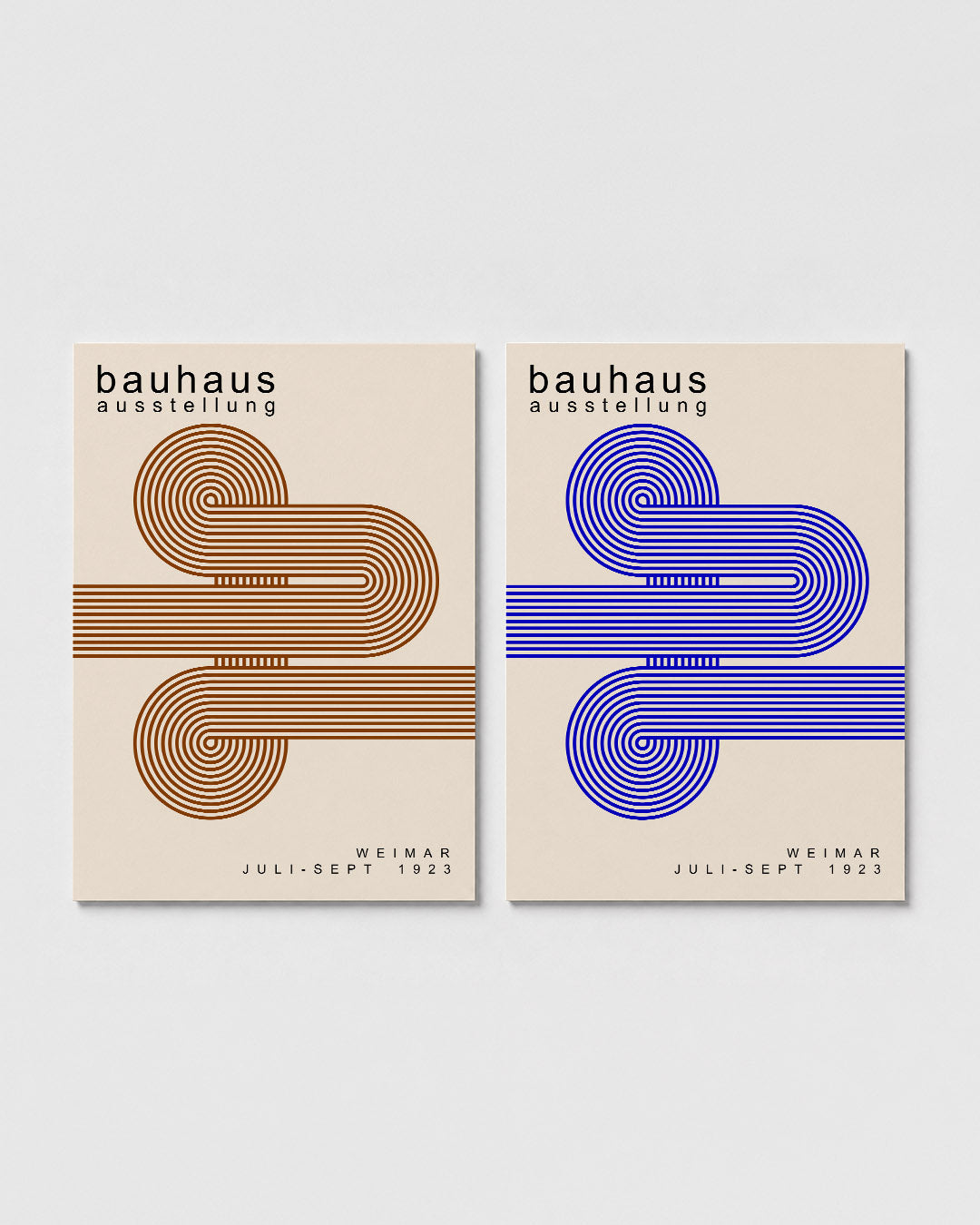 Lijnen en cirkelpatronen Posterset