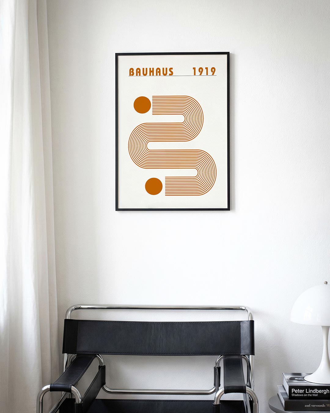Lijnen en cirkels Poster