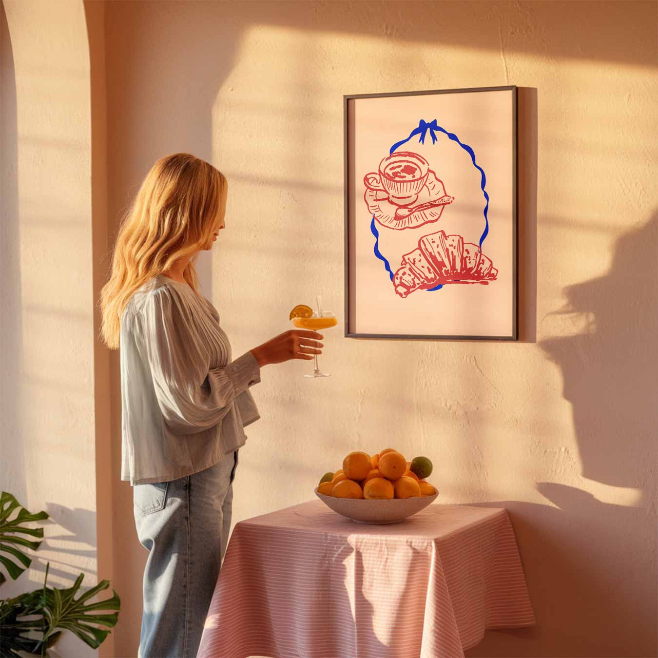 Ontbijt Dromen Poster-WallArtistic