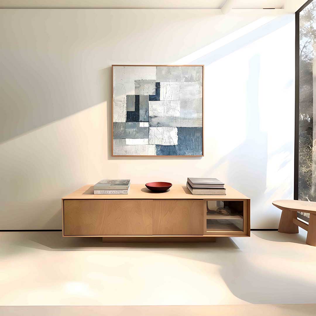 Abstracte rechthoeken Poster