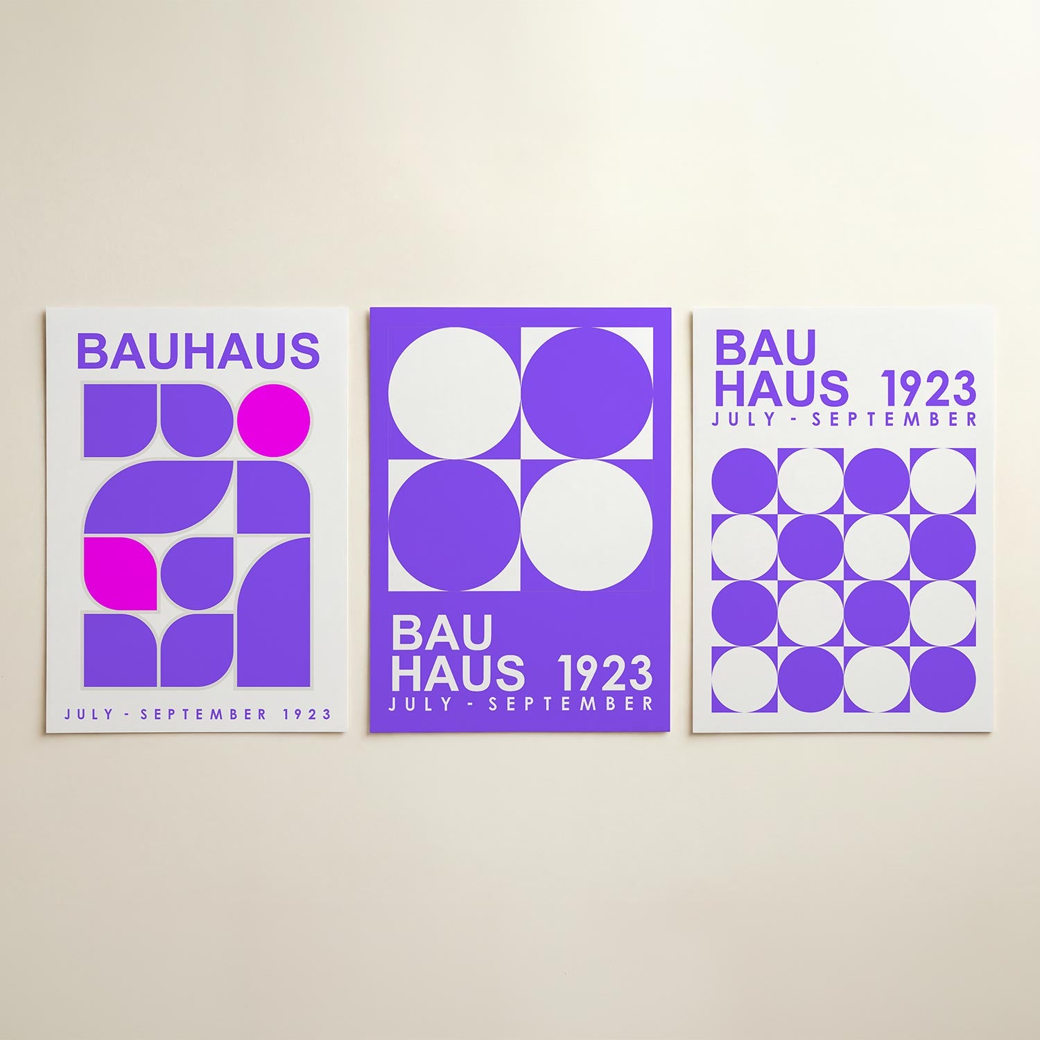Vorm en kleur Posterset