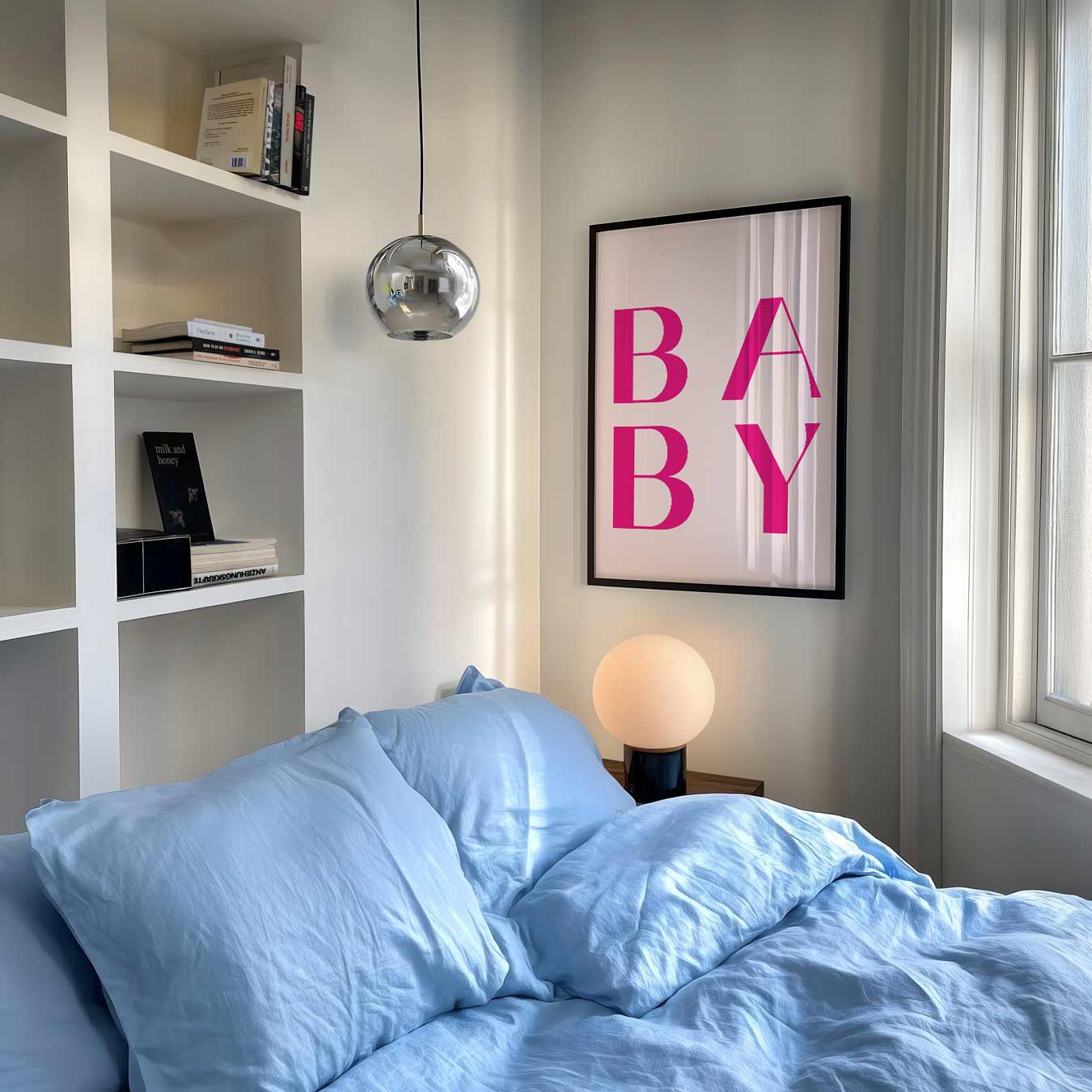 Baby Letterkunst Poster-WallArtistic