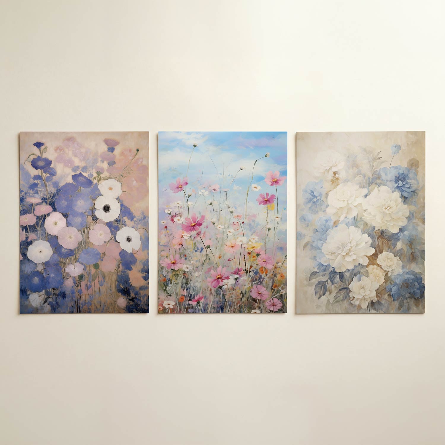 Bloemrijke kleurenpracht Posterset