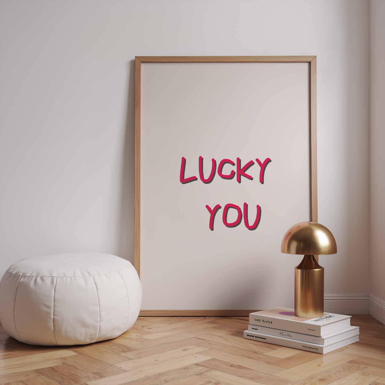 Lucky You Poster-WallArtistic