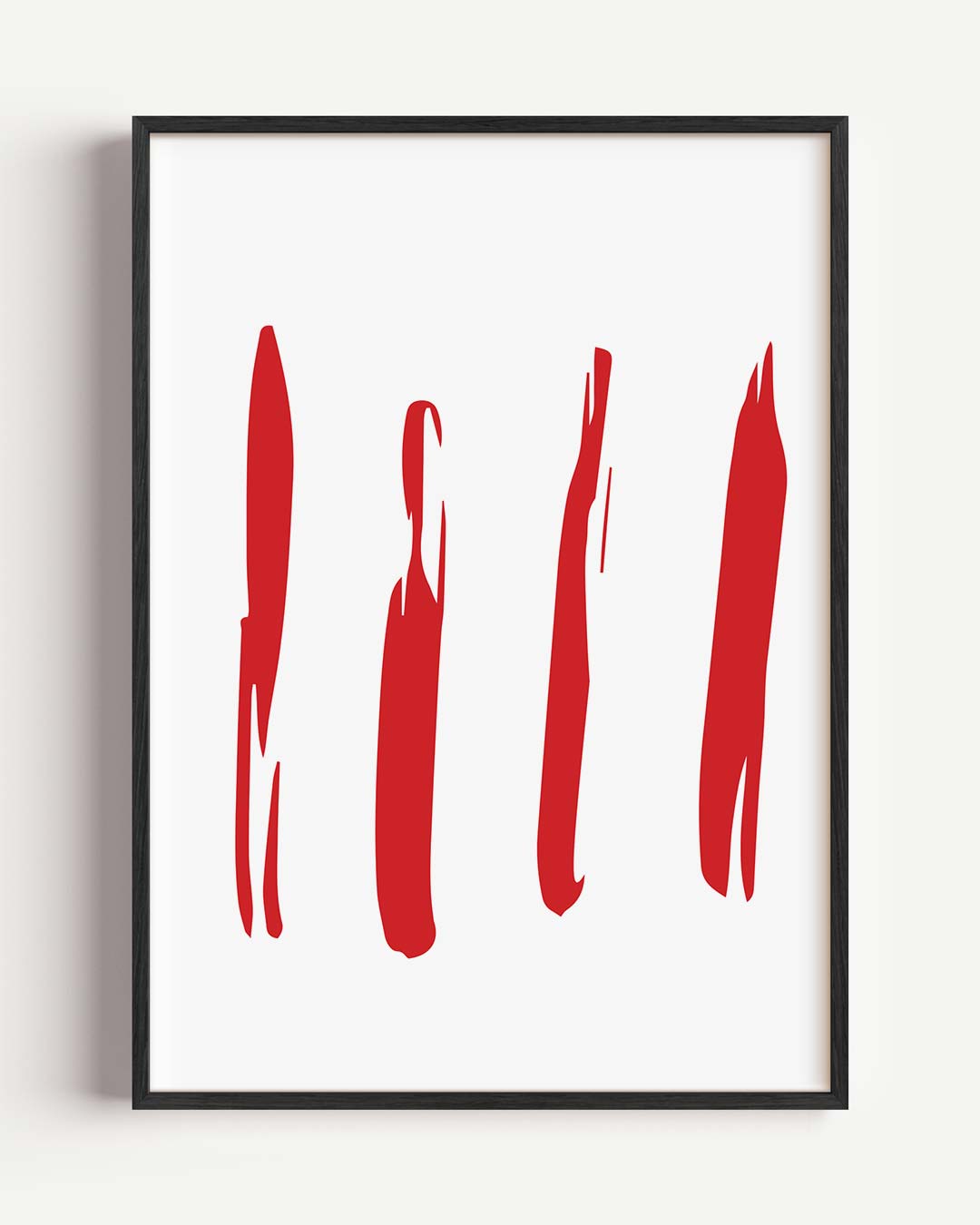 Moderne Abstracte Kunstposter-WallArtistic