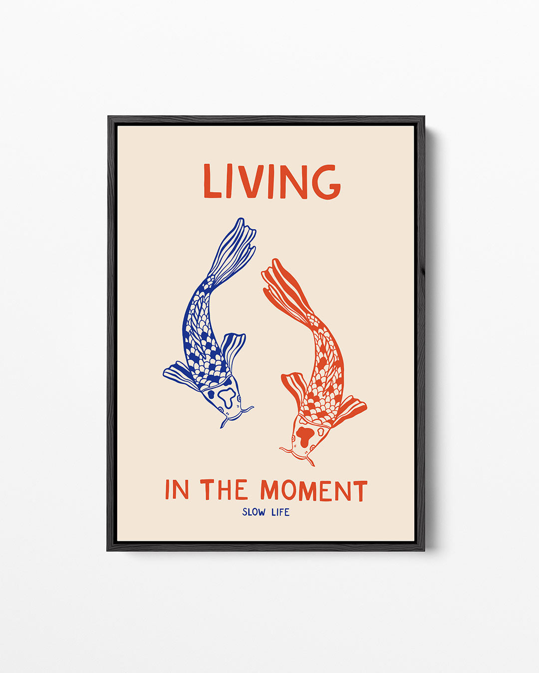 Koi vissen illustratie Kunstwerk