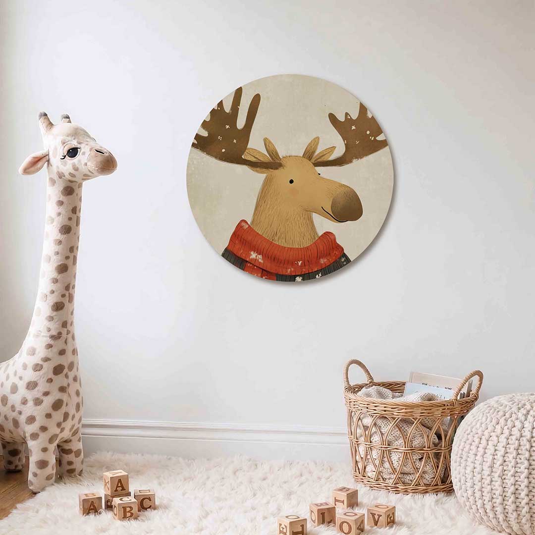 Eland met trui Muurcirkel