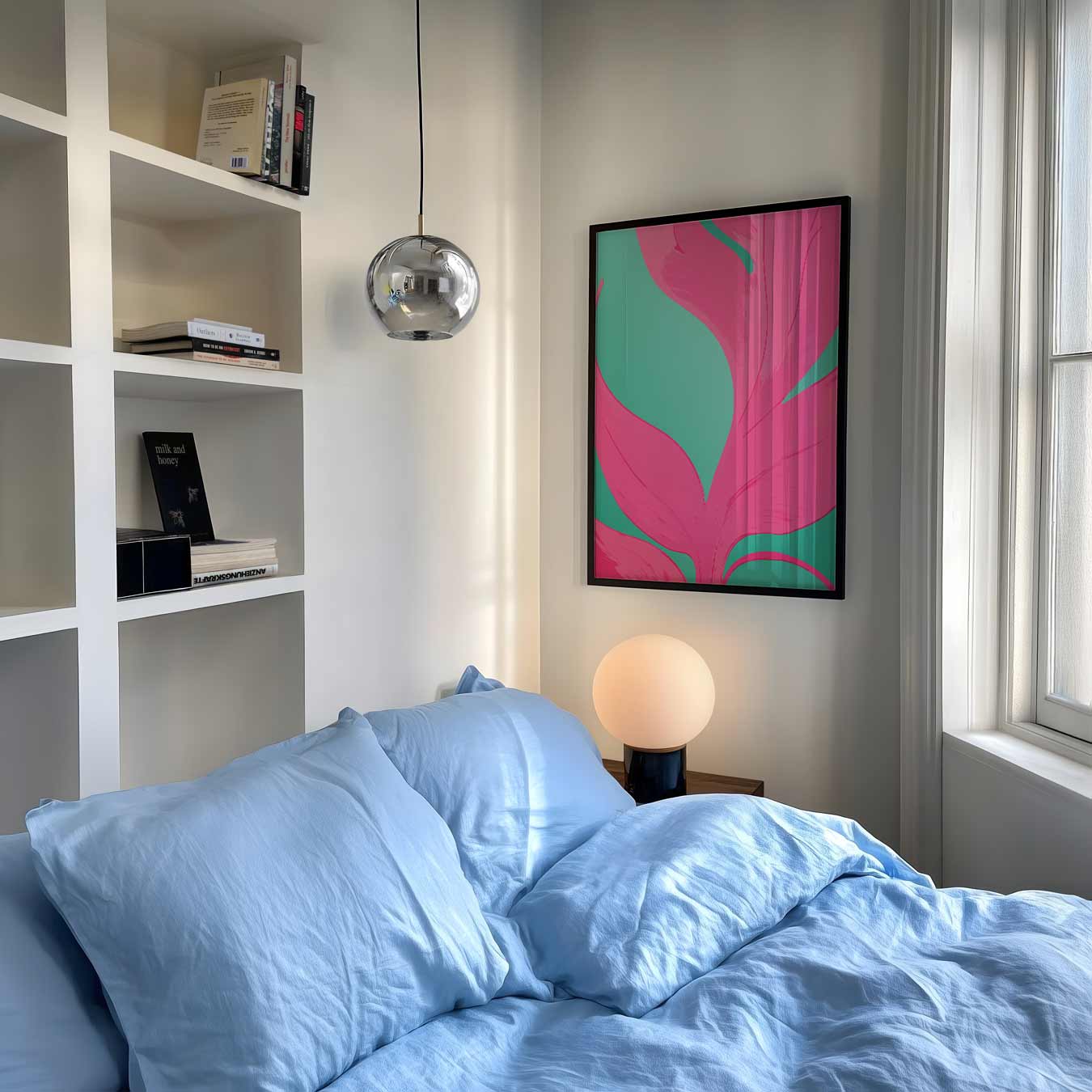 Tropische Bladeren Droom Poster-WallArtistic