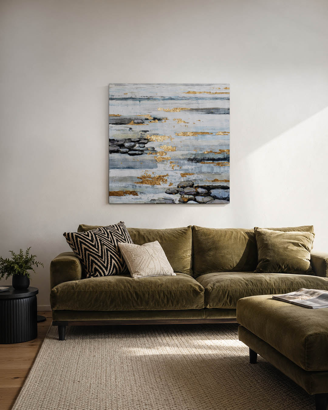 Gelaagde texturen Kunstwerk