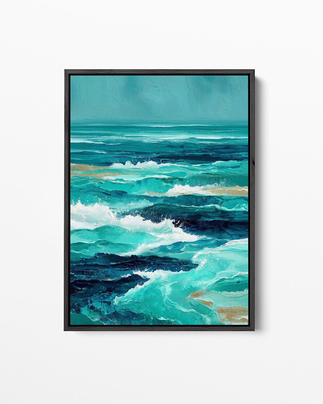 Dynamische zee Kunstwerk