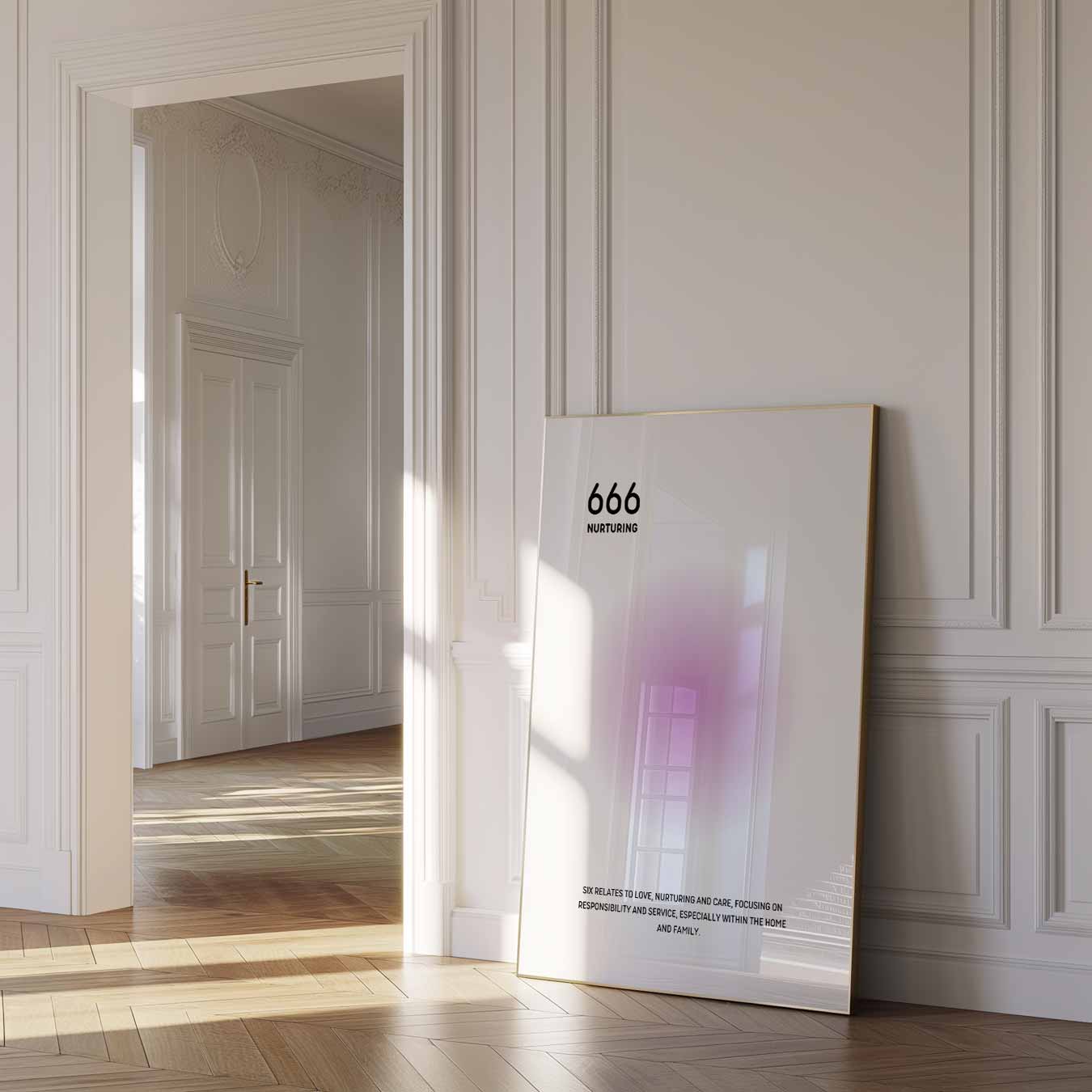 Zachte Verzorgende Energie Poster-WallArtistic