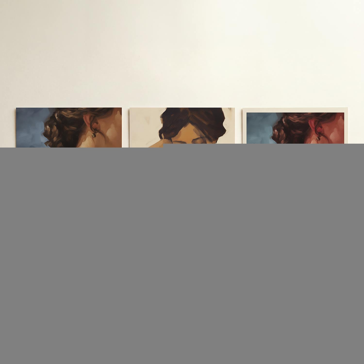 Zachte kleurvlakken Posterset