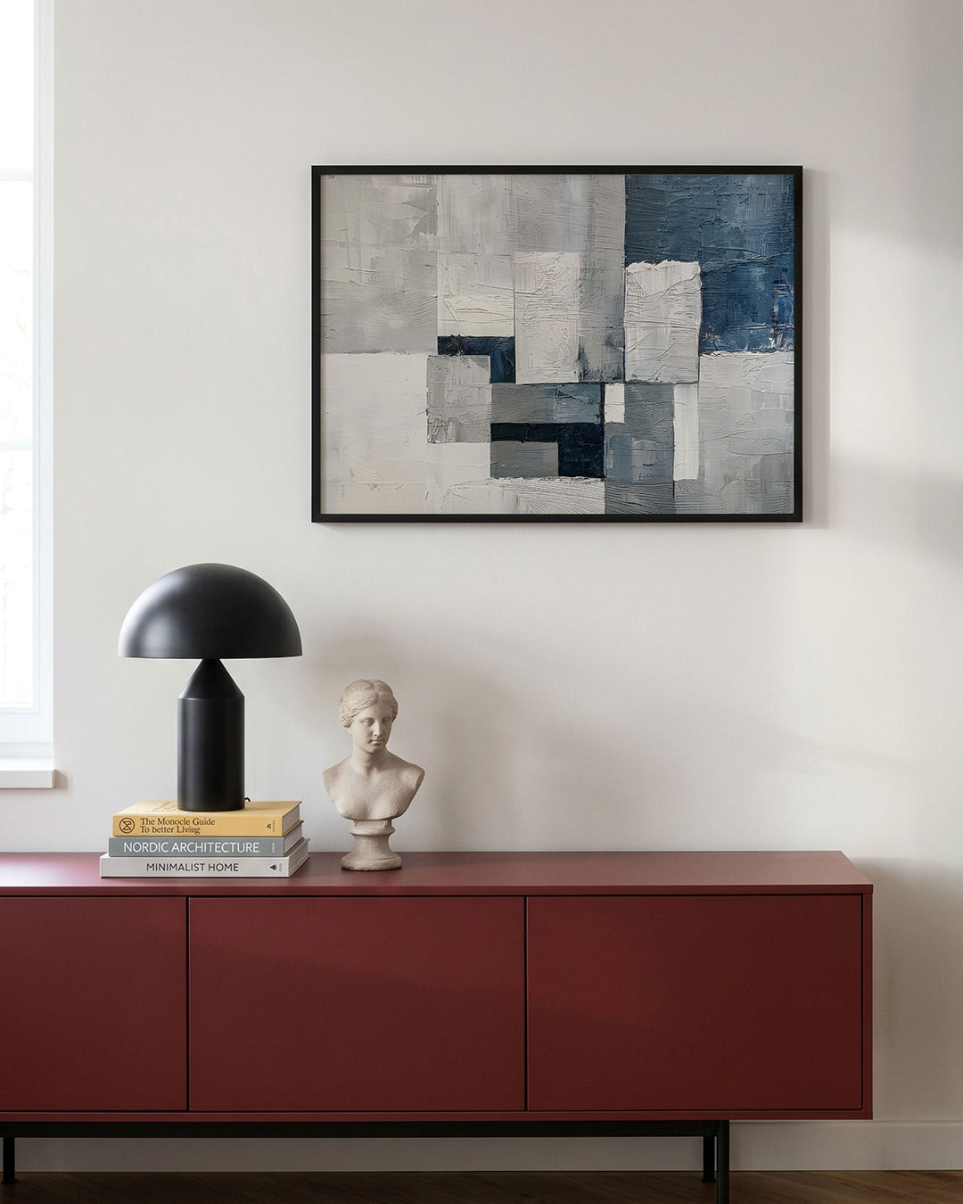 Abstracte rechthoeken Poster