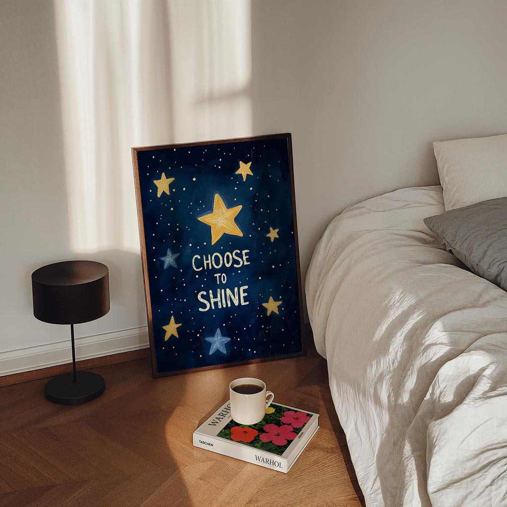 Kies om te Stralen Poster-WallArtistic
