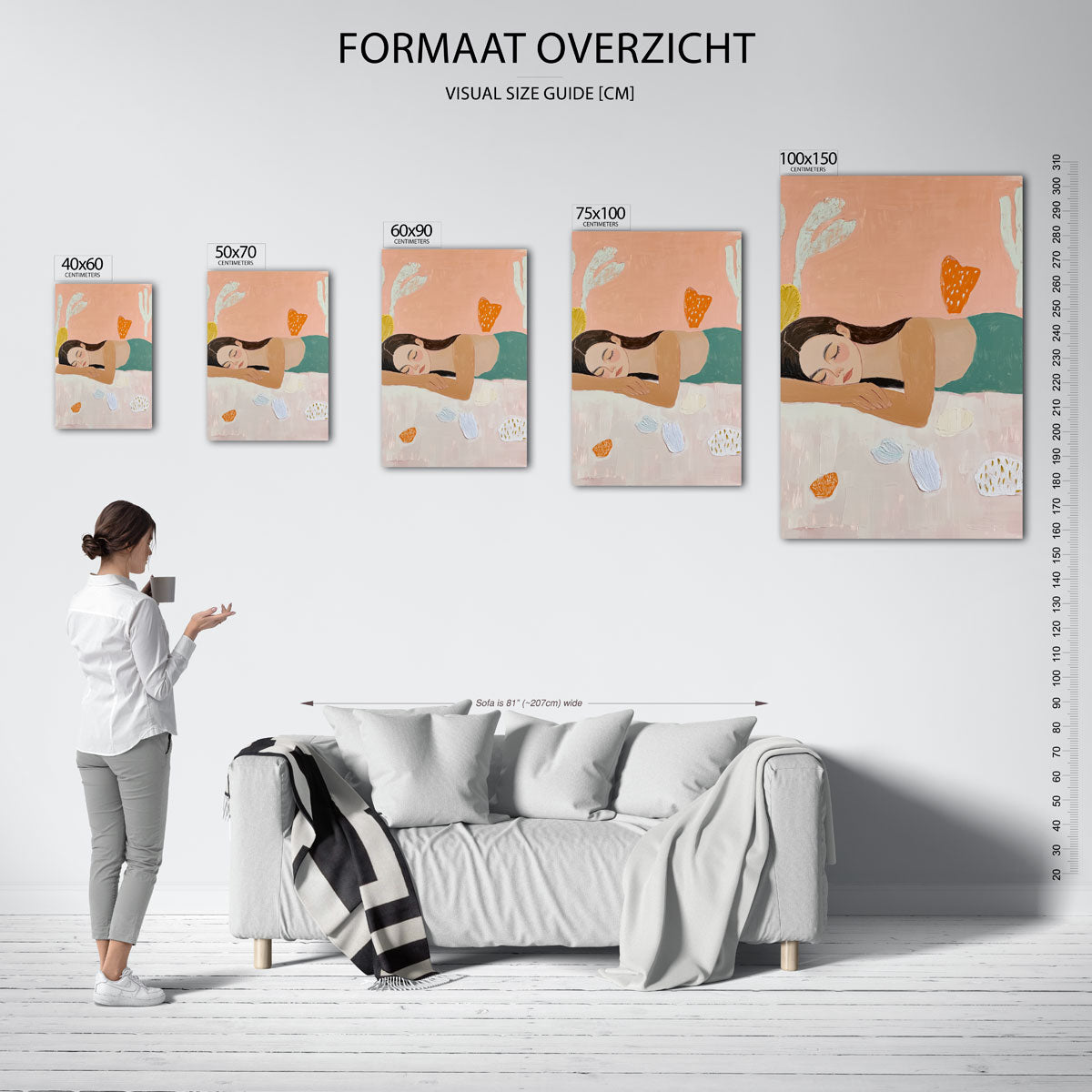 Dromerige rust Kunstwerk