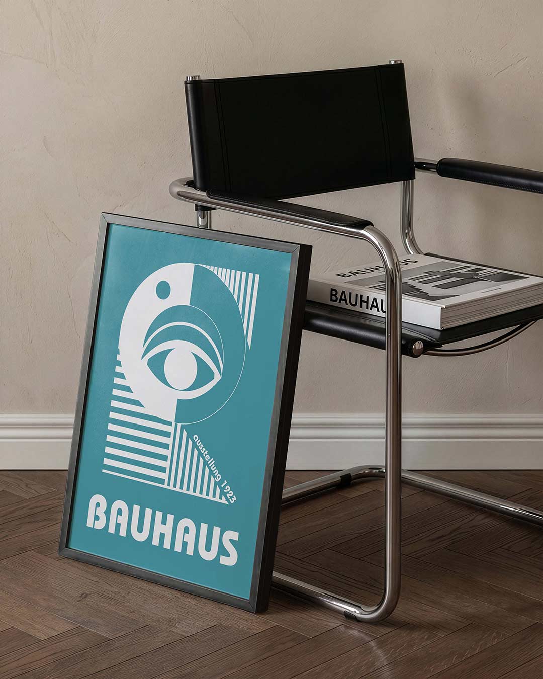 Oog en lijnen Poster