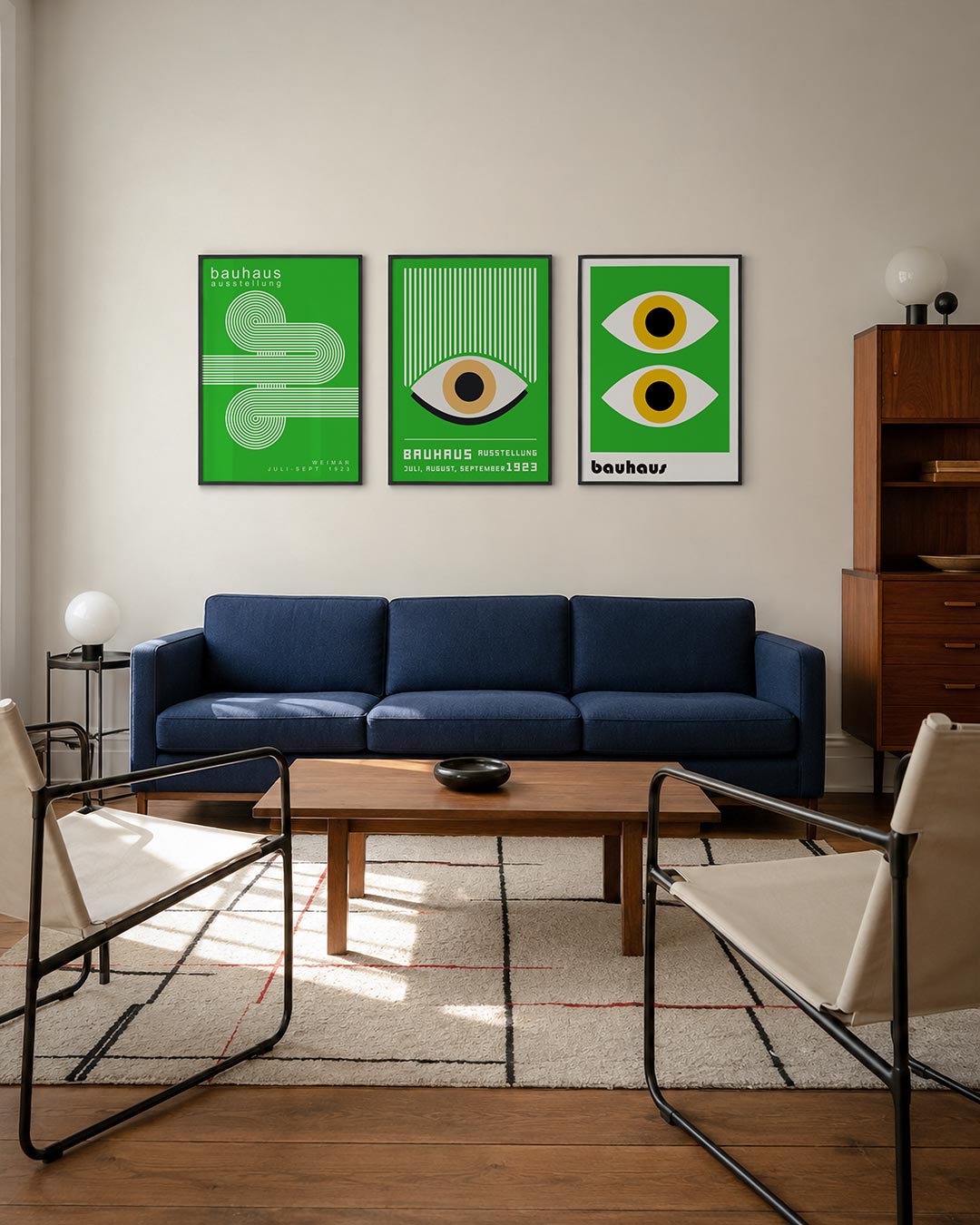 Lijnen en kleurvlakken Posterset