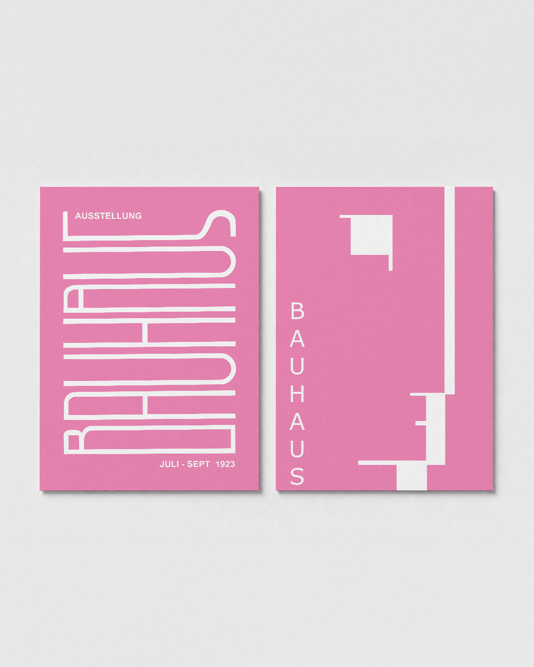 Lijnen en kleurvlakken Posterset