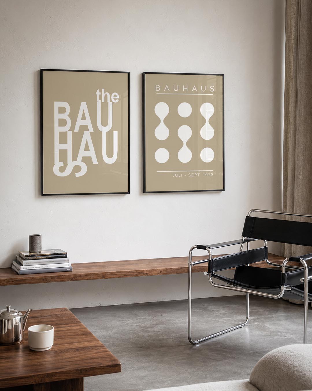 Typografisch spel Posterset