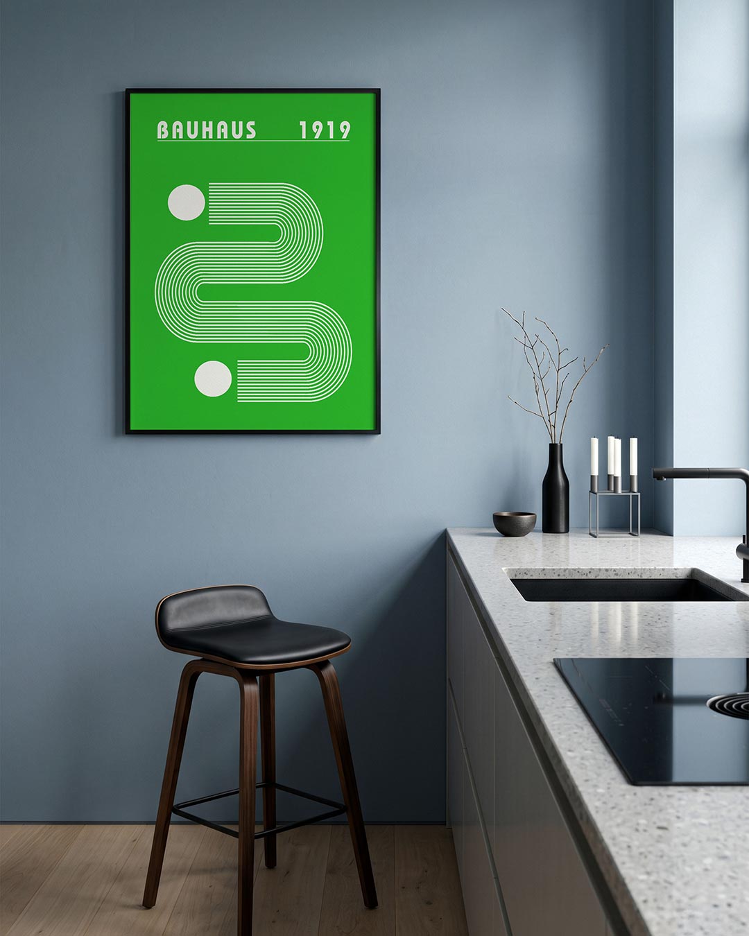 Lijnen en vlakken Poster