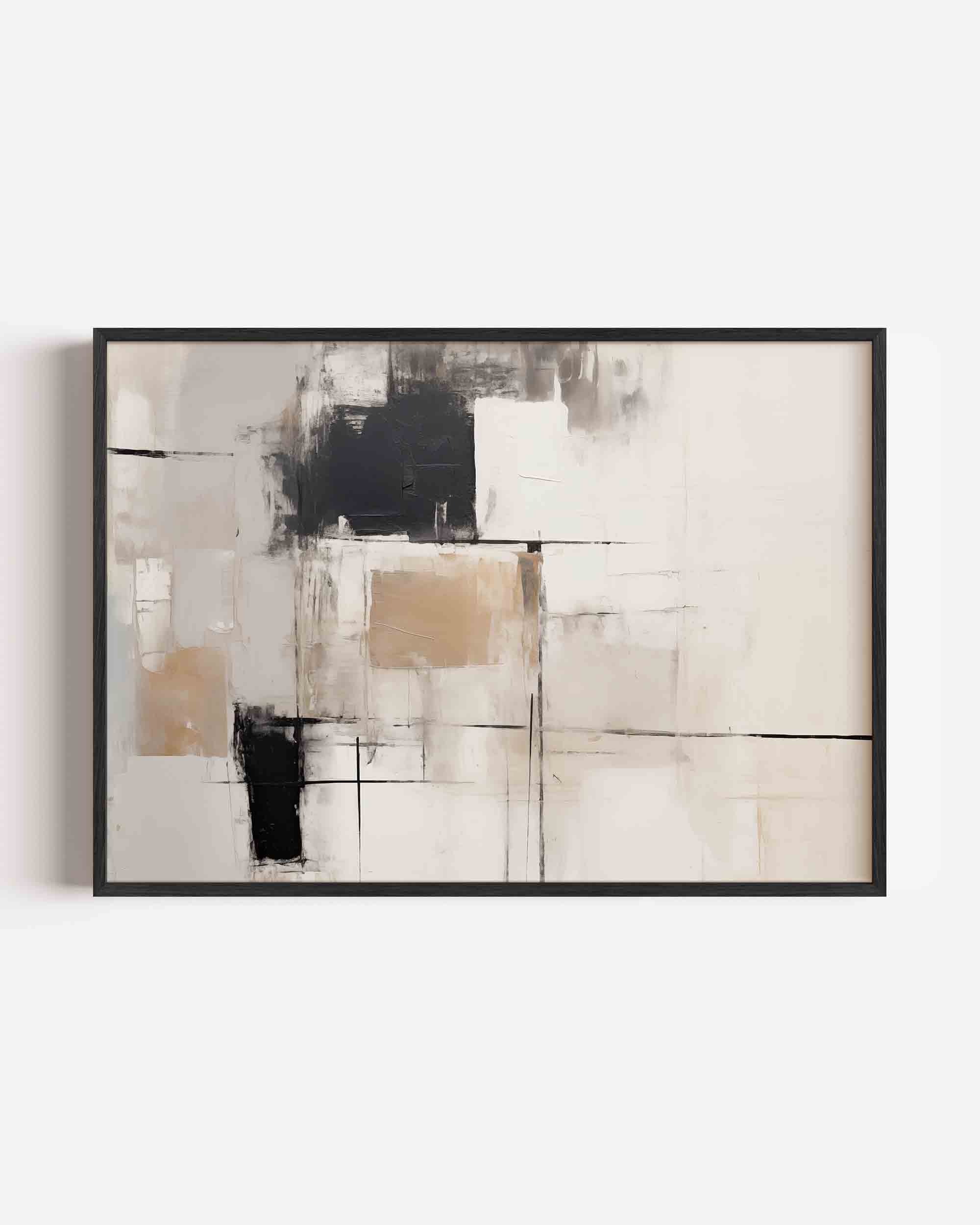 Abstracte vormen Poster