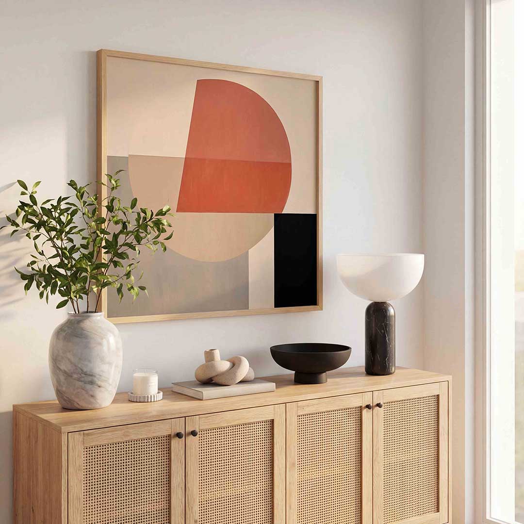 Geometrische vormen Poster