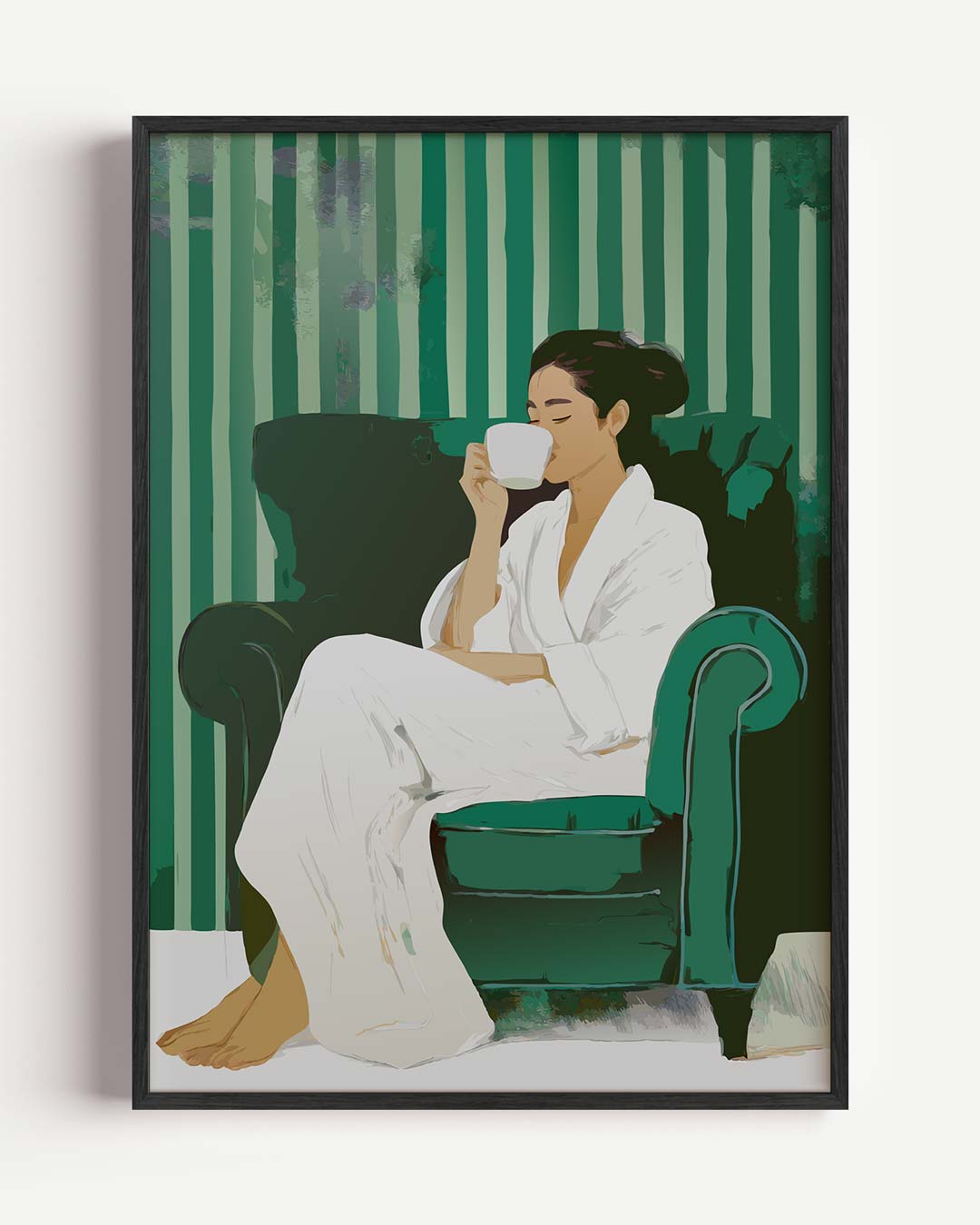 Relaxmoment Poster met Thee Poster-WallArtistic