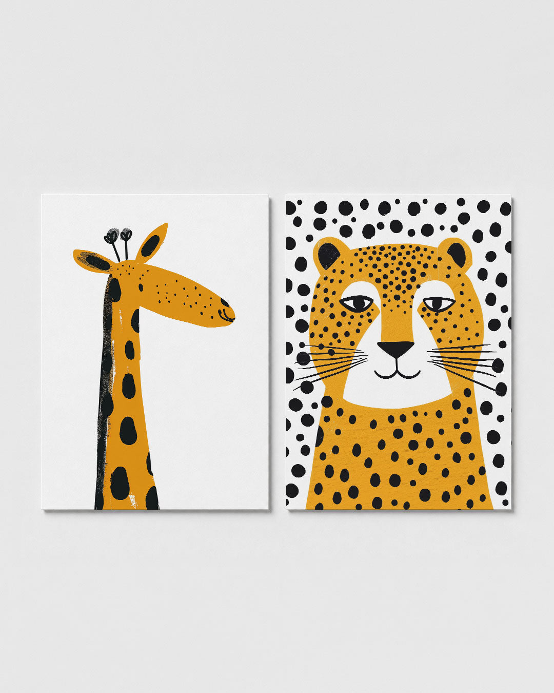 Vrolijke vlekken Posterset