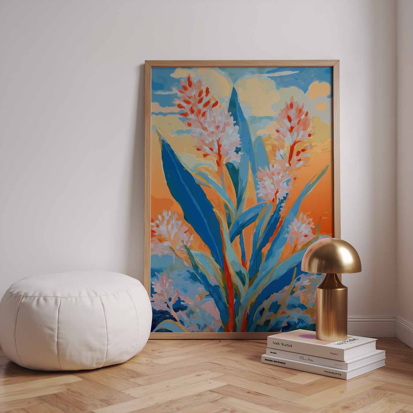 Kleurrijke Bloemenpracht Poster-WallArtistic