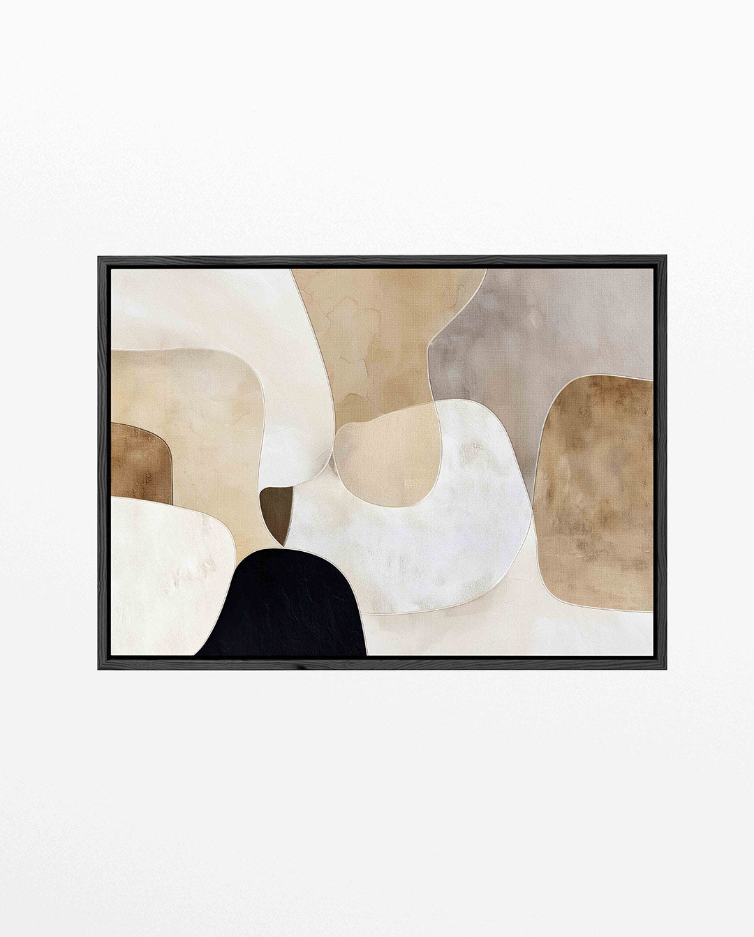 Organische vormen compositie Kunstwerk