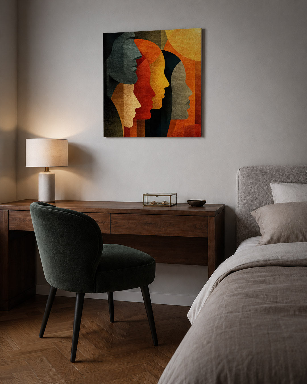 Geometrische profielen Kunstwerk