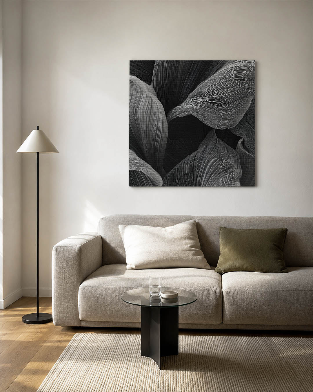 Golvende lijnen Kunstwerk