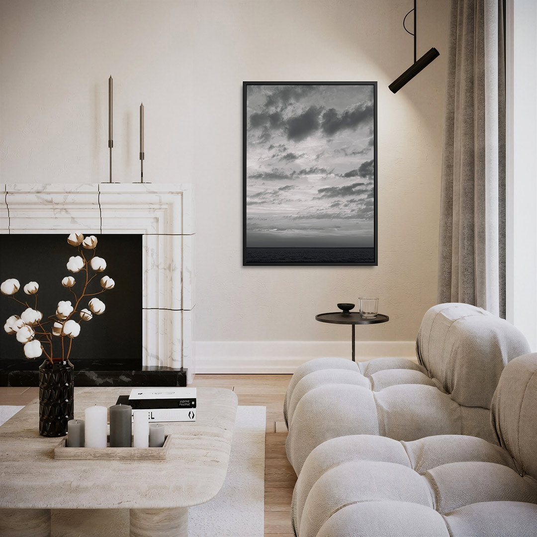 Dramatische lucht Kunstwerk