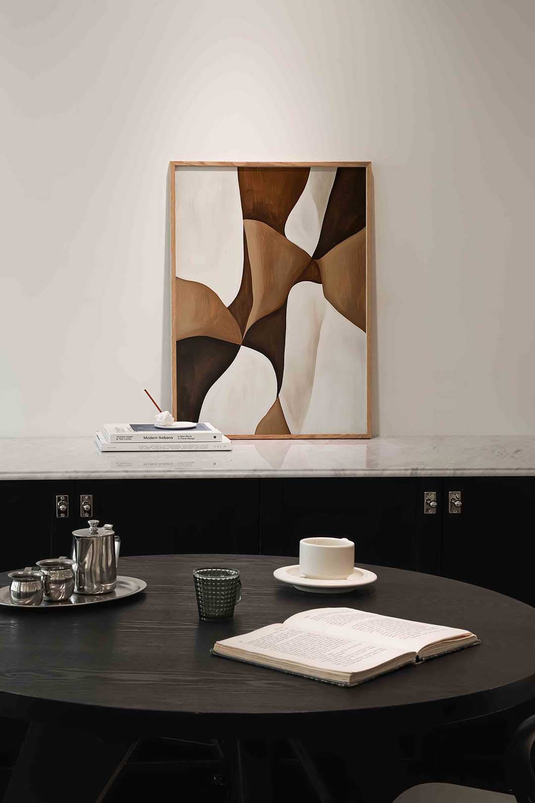 Abstracte vormen Poster