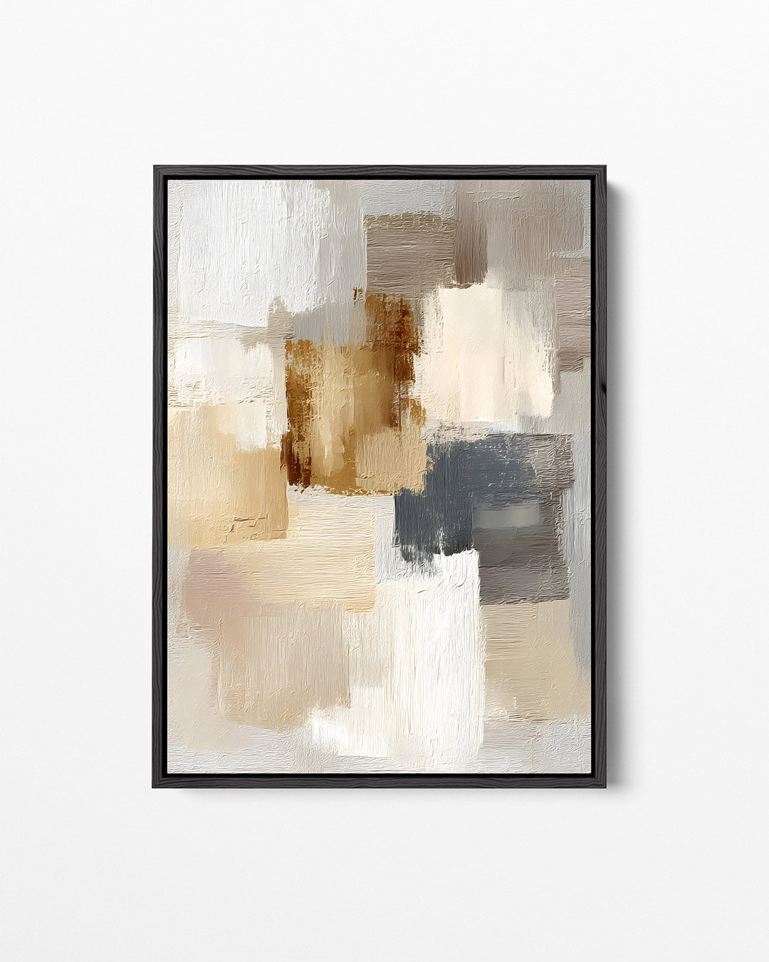 Zachte kleuren compositie Kunstwerk