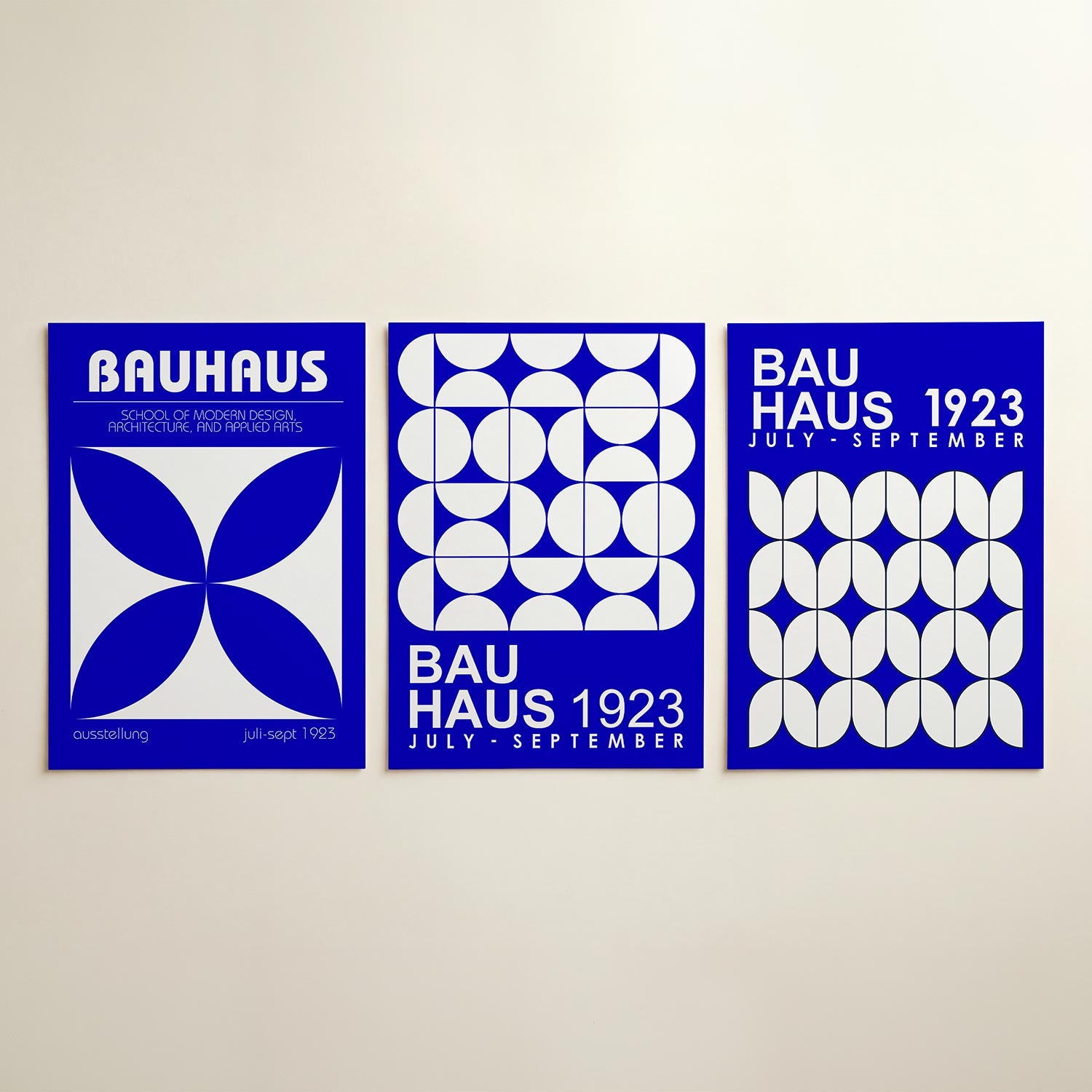 Kleur en vormen Posterset
