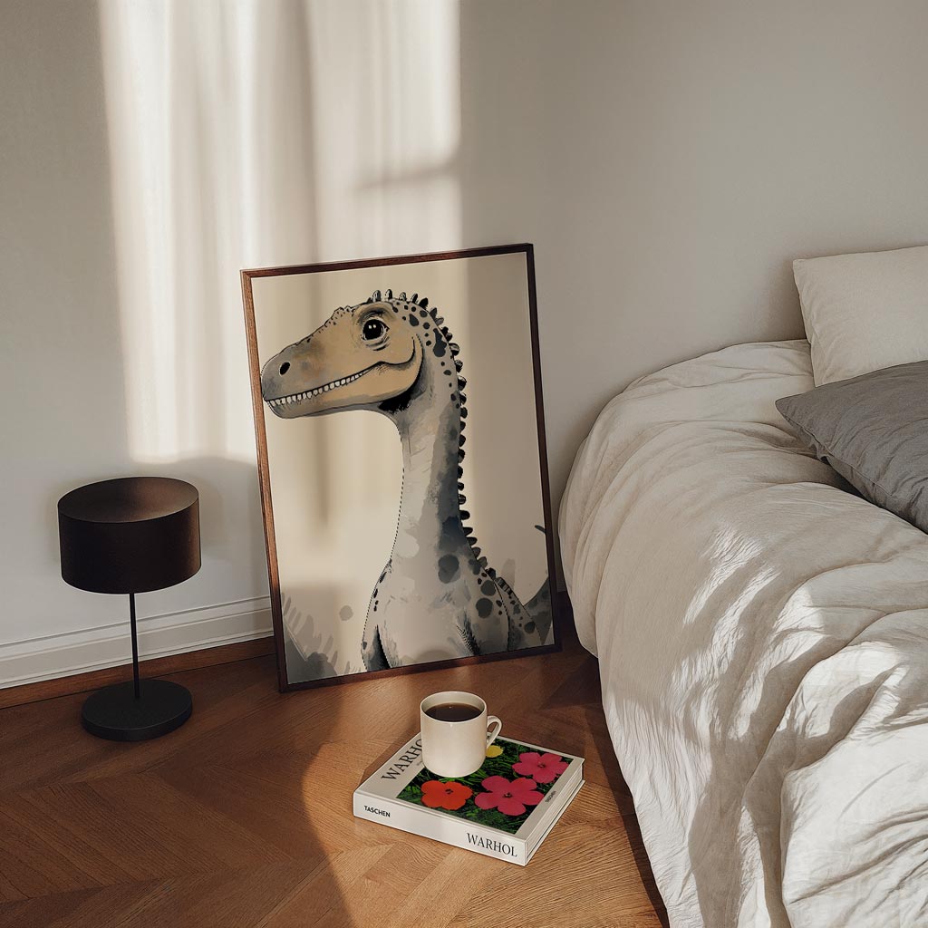 Schattige Dinosaur Poster-WallArtistic