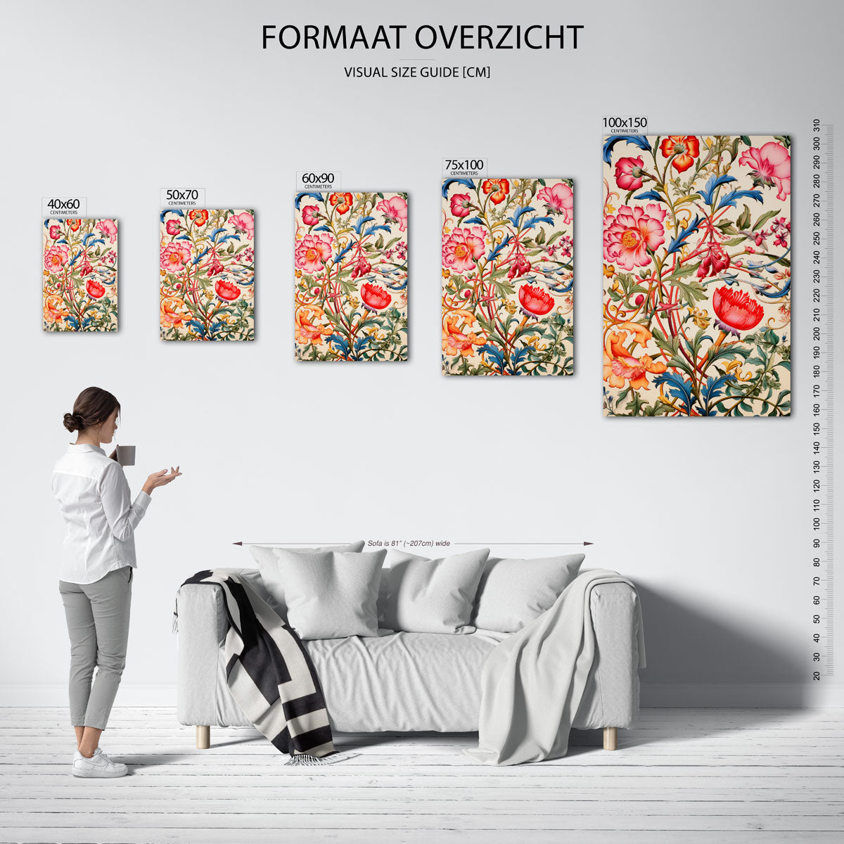 Bloemenpracht Kunstwerk