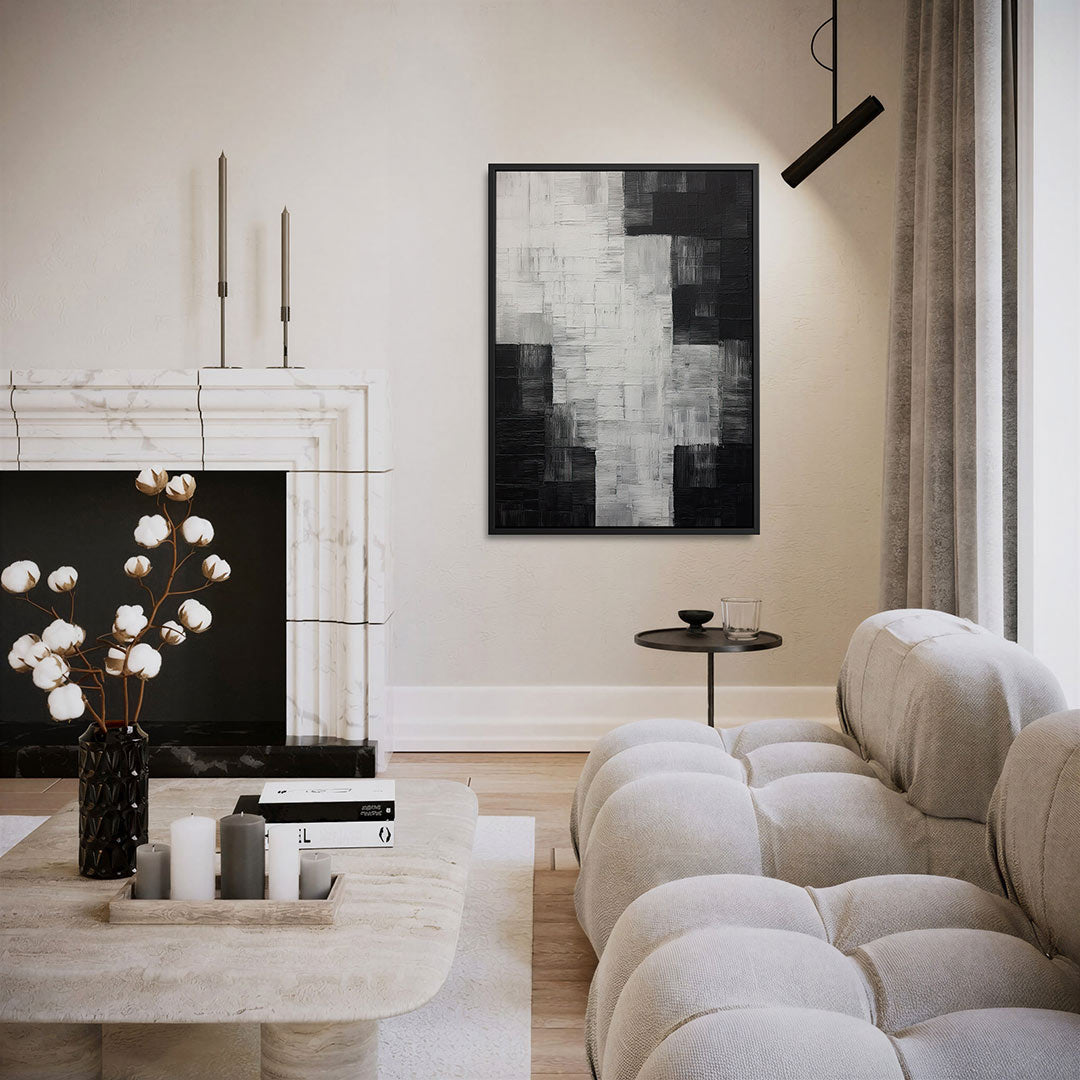 Geometrische vlakken Kunstwerk