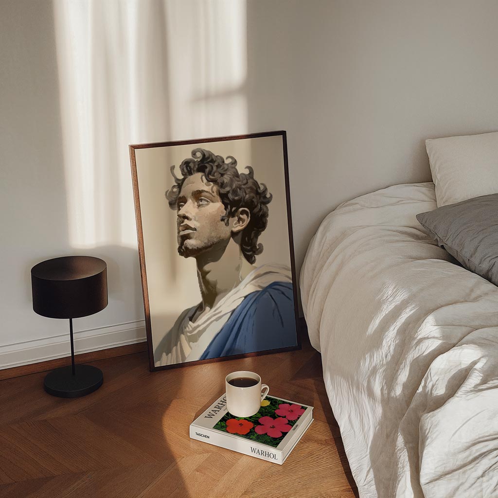 Moderne Klassieke Portretposter-WallArtistic