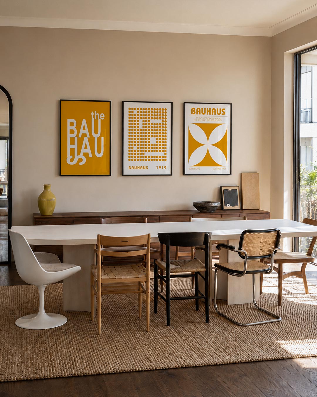 Typografisch spel Posterset